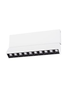 Nova Luce Pad - Deckenleuchte - 27,5 x 4 x 12,2 cm - 15W LED inkl. - weiß