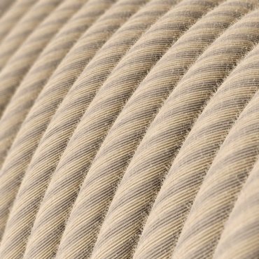 Creative Cables - Textilkabel - pro 100 cm - Baumwolle und Leinen