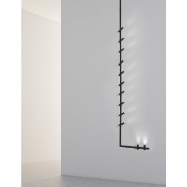 Nova Luce Nap - Strahler für Magnetprofilsystem - Ø 8,5 x 27 cm - 30W LED inkl. - schwarz - Lichtfarbe weiß