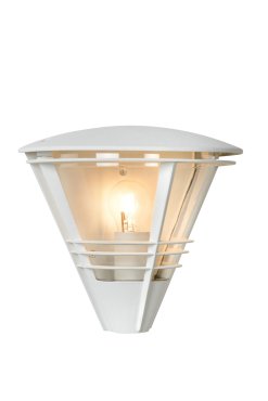 Lucide Livia - Außenwandleuchte - 27 x 17,5 x 25 cm - IP44 - weiß