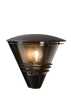 Lucide Livia - Außenwandleuchte - 27 x 17,5 x 25 cm - IP44 - schwarz