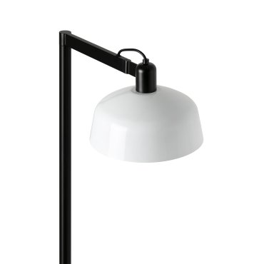 Faro Tatawin - Stehleuchte - 30 x 47,4 x 148 cm - schwarz satiniert und weiß glänzend