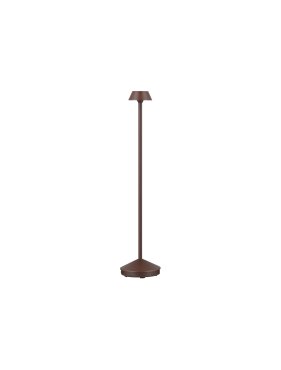 Nova Luce Arion - Gartenpfosten - Ø 11 x 50 cm - 4W LED inkl. - IP65 - corten