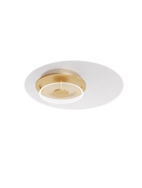 Nova Luce Copo - deckenleuchte - Ø 50 x 9,6 cm - 29W dimmbar LED inkl. - messing gold