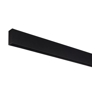 Nova Luce Buxton 01 - magnetisches Aufputz-/Hängeprofil - 100 x 3,9 x 7,5 cm - schwarz