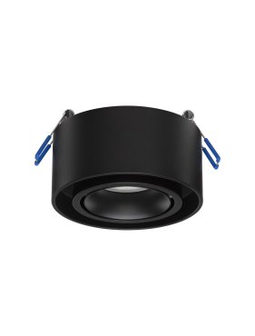 Nova Luce Brook - Einbaustrahler - Ø 9,6 x 7,8 cm, Einbaumaß 79 mm - schwarz