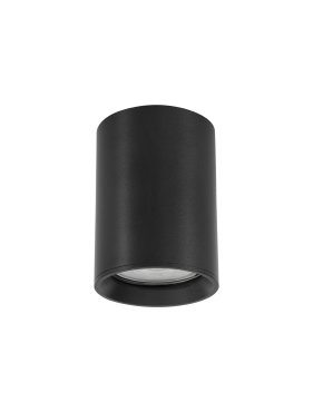 Nova Luce Loyd - Aufbaustrahler - Ø 6 x 8 cm - schwarz