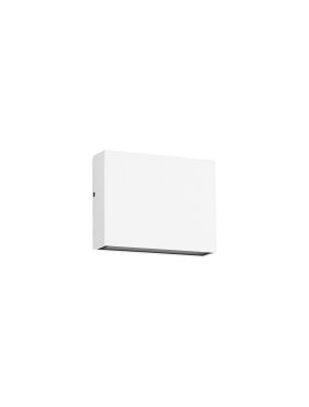 Nova Luce Tick - Außenwandleuchte - 11,5 x 9 x 3 cm - 4W LED inkl. - IP54 - Sand Weiß