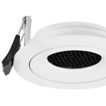 Nova Luce Cadmo - Einbaustrahler - Ø 90 mm, Ø 82 mm Einbaumaß - weiß