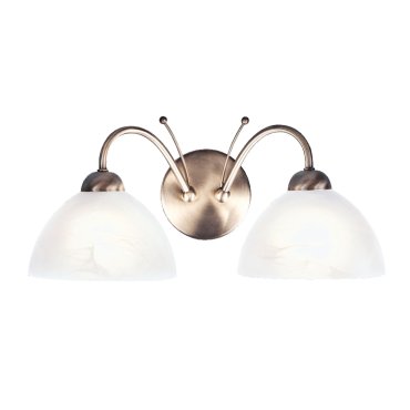 Searchlight Milanese - Wandleuchte - 40 x 19 cm - Messing antik