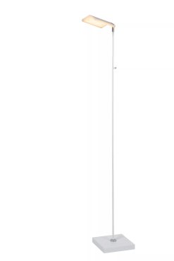 Lucide Aaron - Stehleuchte - 20 x 20 x 134 cm - 10W dimmbar bis warm LED inkl - weiß