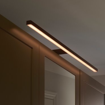 Nordlux Marlee 80 - Wandleuchte - 80 x 14,2 x 9,6 cm - 11,5W LED inkl.  - IP44 - schwarz
