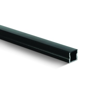 ONE Light Black Profiles Series - LED-Profil - 1,7 x 1,5 cm - 200 cm Länge - schwarz