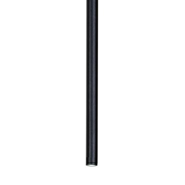 Nova Luce Ultrathin - Hängeleuchte - Ø 2,5 x 150 cm - 3W LED inkl. - schwarz