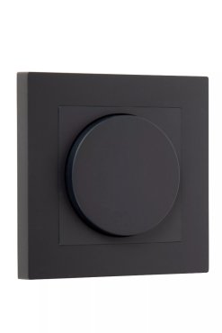 Lucide Einbaudimmer - Phase an und aus - 7,6 x 7,6 x 5,1 cm - schwarz