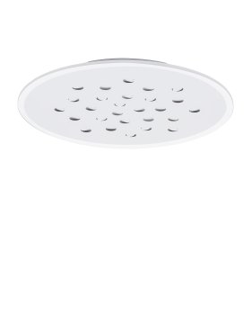 Nova Luce Astro - Deckenleuchte mit Fernbedienung - Ø 60,3 x 5 cm - 40W dimmbar LED inkl. - Sand Weiß