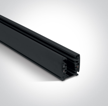 ONE Light Square Track Surface - 3-Phasen-Schienensystem - 2 Meter - 16A - schwarz