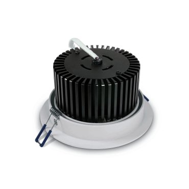 ONE Light COB Retro Downlights - Einbaustrahler - Ø 138 mm, Ø 125 mm Einbaugröße - 20W LED inkl. - weiß - weiße Lichtfarbe