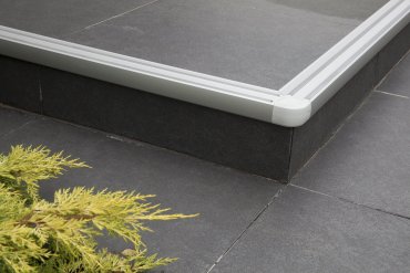Klus STEP-90 - Kappe gebogen 90 Grad - grau