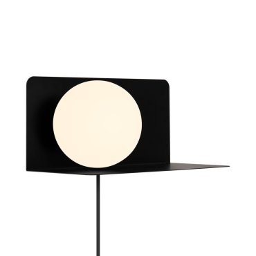 Nordlux Lilibeth - Wandleuchte - Ø 15 x 16 x 35 cm - schwarz