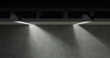 Klus Pok-us - LED-Einbauprofil für 16mm Gipskarton - 1,2 cm Fensterbreite - Aluminium