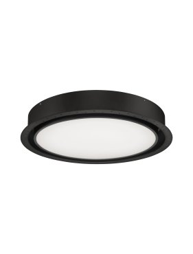 Nova Luce Perfect Profile Trimless - Einbaustrahler - Ø 600 mm, 670 mm Einbaumaß - 40W dimmbare LED inkl. - 3000K - schwarz