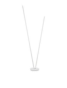 Nova Luce Intec - Stehleuchte - Ø 26 x 184 cm - 33W dimmbar LED inkl. - sand weiß