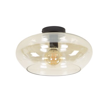 Vico Elevate Glass - Deckenleuchte - Ø 40 x 22 cm - bernsteinfarben