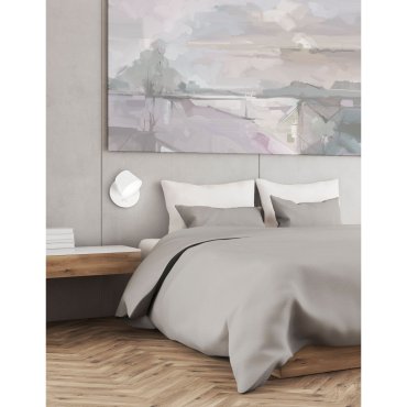 Nova Luce Amadeo - Wandleuchte mit Schalter - 12 x 12 x 12 cm - 6W LED inkl. - weiß
