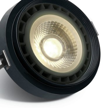 ONE Light Trimless Multi System Modules - Einbaustrahler - Ø 120 x 30 mm - schwarz