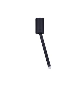 Nova Luce Ornos - Deckenleuchte - Ø 5 x 29,5 cm - 4W LED inkl. - Sand schwarz