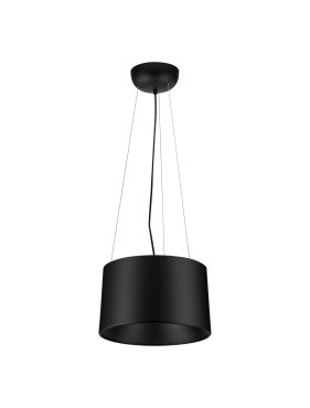 Nova Luce Atil - Hängelampe - Ø 35 x 210 cm - 24W LED inkl. - sand schwarz