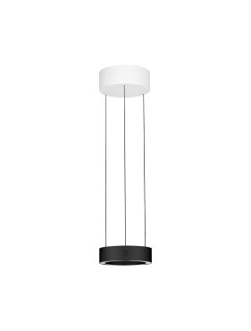 Nova Luce Afi - Hängelampe - Ø 20 x 280 cm - 24W dimmbar LED inkl. - schwarz