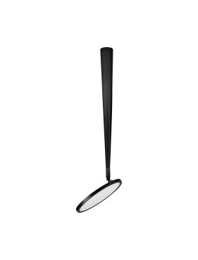 Nova Luce Ekei - Deckenleuchte - Ø 20 x 55 cm - 14W LED inkl. - sand schwarz