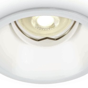 ONE Light Dark Light Round Spots - Einbaustrahler - Ø 94 mm, Ø 85 mm Einbaugröße - weiß