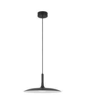 Nova Luce Lisi - Hängelampe - Ø 45 x 180 cm - 16W LED inkl. - matt schwarz