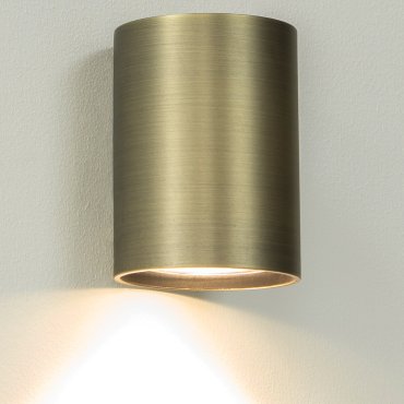 Artdelight Roulo1 – wandleuchte – Ø 6,4 x 9 cm – antik bronze