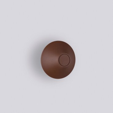 Nova Luce Alux - Außenwandleuchte - Ø 16 x 11,5 cm - 11W LED inkl. - IP54 - corten