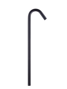 Nova Luce Gleam - Gartenleuchte - 20 x 80 x 3 cm - 5W LED inkl. - IP65 - dunkel anthrazit