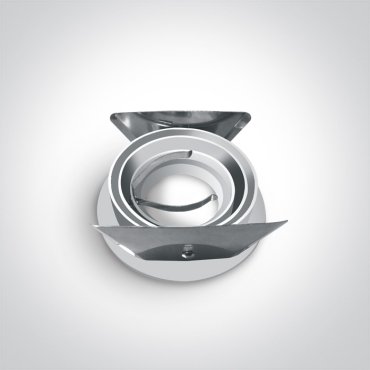 ONE Light Dual Ring Range - Einbaustrahler - Ø 92 mm, Ø 80 mm Einbaumaß - weiß