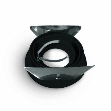 ONE Light Dual Ring Range - Einbaustrahler - Ø 92 mm, Ø 80 mm Einbaumaß - schwarz