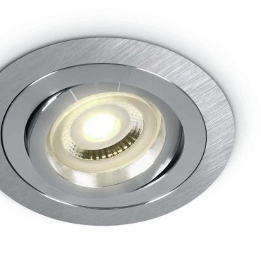 ONE Light Dual Ring GU10 Range - Einbaustrahler - Ø 92 mm, Ø 80 mm Einbaumaß - Aluminium