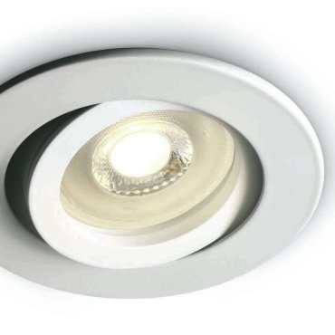 ONE Light Round Clip In Range - Einbaustrahler - Ø 84 mm, Ø 72 mm Einbaumaß - weiß