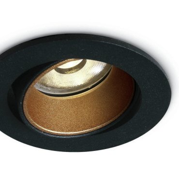 ONE Light Interchangeable Rings Range - Einbaustrahler - Ø 68 mm, Ø 60 mm Einbaumaß - inkl. 3W/5W LED - schwarz