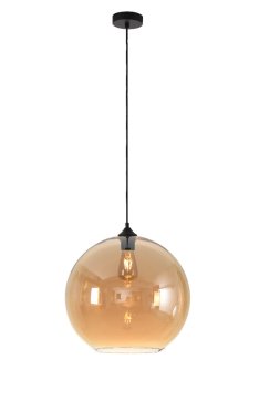 Artdelight Marino - Pendelleuchte - Ø 40 x 195 cm - bernsteinfarben