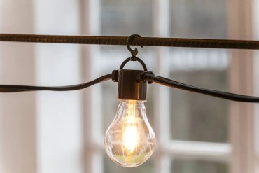 Konstsmide - Aufhängungshaken für Lichterkette für 2392 - 20 Stück - IP44 - schwarz