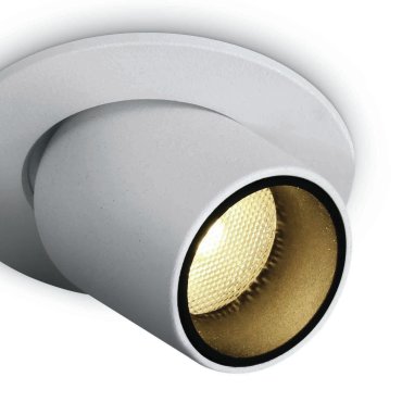 ONE Light Moving Inner Cylinder Range - Aufbaustrahler 1L - Ø 5,2 cm - 3W LED inkl. - weiß