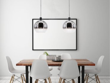 Artdelight Rosario - Pendelleuchte - Ø 30 x 150 cm - rauchchrom
