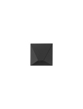 Nova Luce Bazz - wandleuchte - 16 x 5 x 16 cm - 3W LED inkl. - sand schwarz