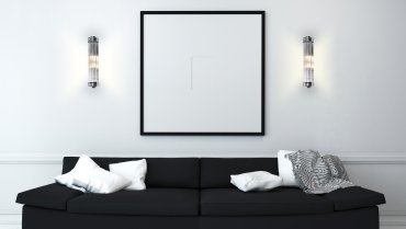 Maxlight Florence - Wandleuchte - 9 x 9,5 x 40 cm - Chrom